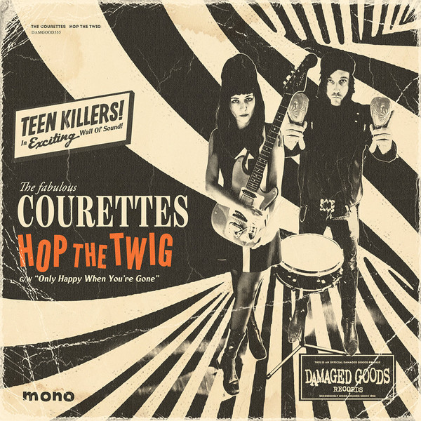 Fabulous Courettes ,The - Hop The Wig + 1 (Ltd Color )